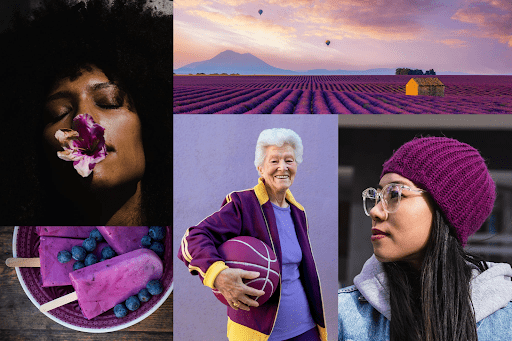 Violet Violet - Most clickable colours for marketers and advertisers in 2022