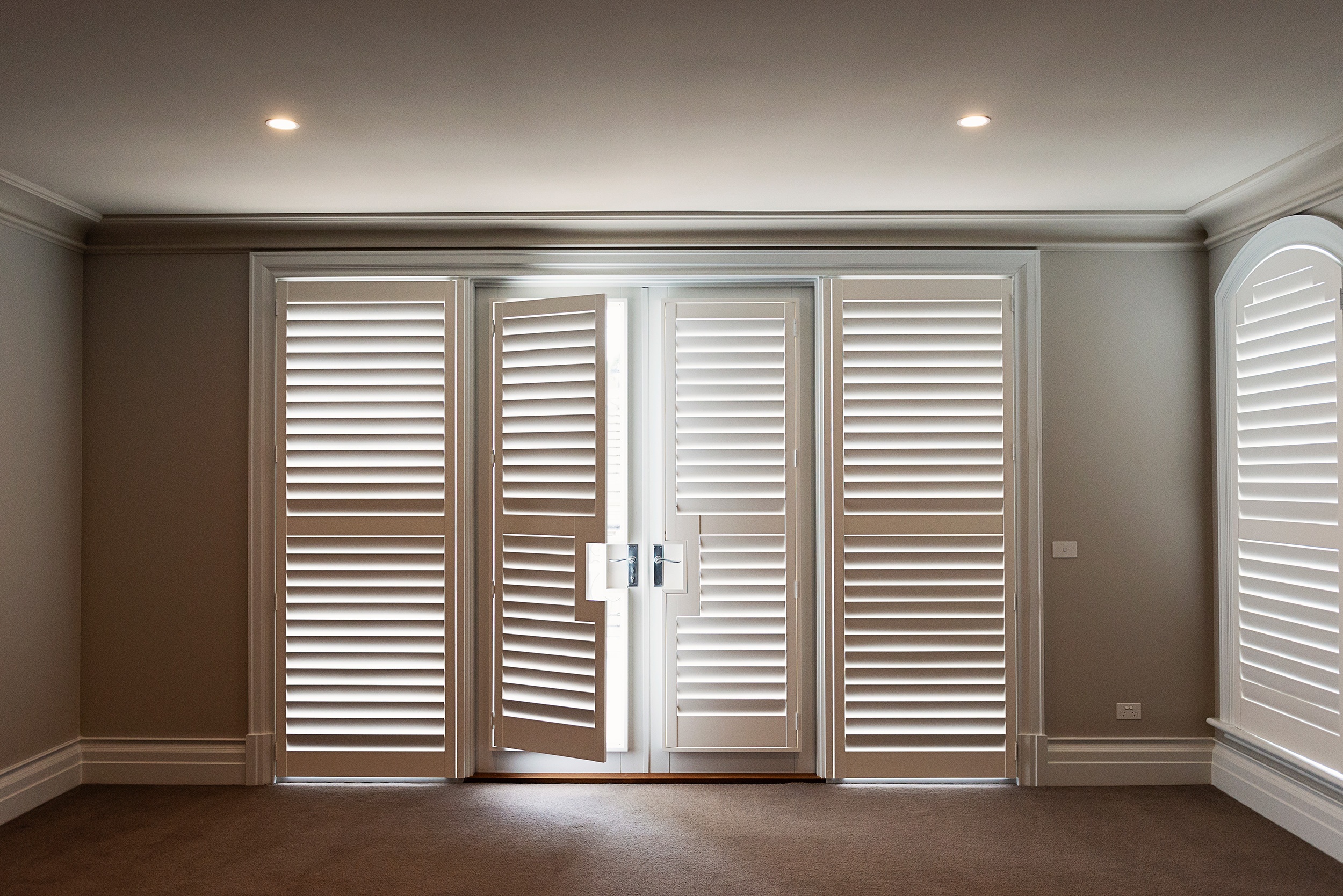 French Door Cutouts