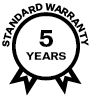 5-YEARS-STANDARD-WARRANTY-ICON